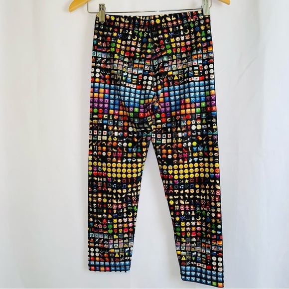 Zara Terez Emoji Hi-Shine Leggings Size Medium - Picture 16 of 16